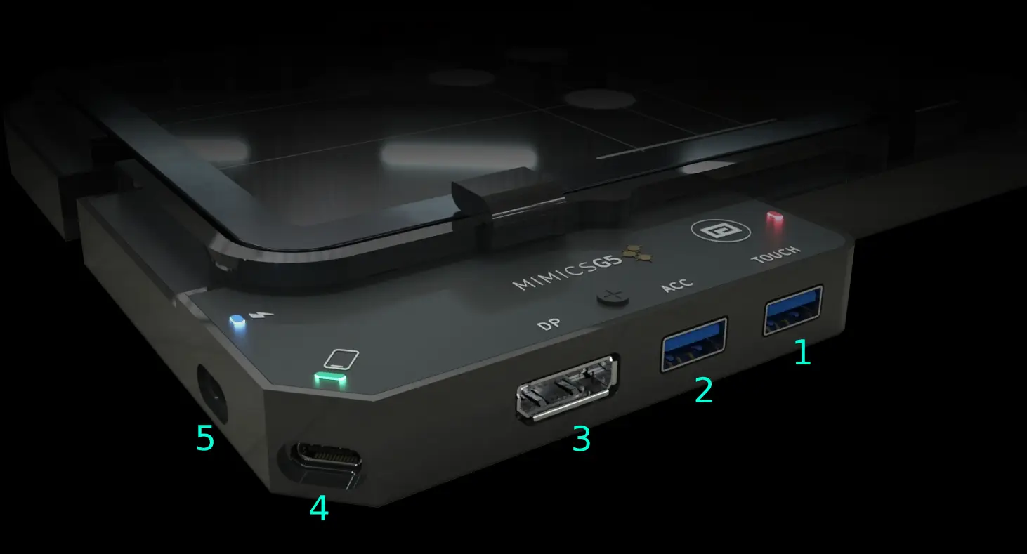 MimicsG5 ports